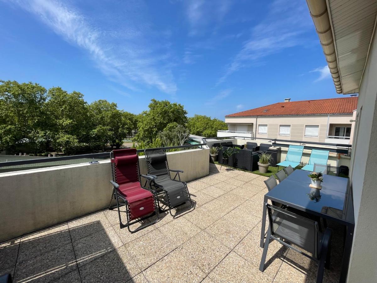Bngo I Immense Rooftop Lyon I 2 Chambres, 4 Places Parkings, 2 Immenses Terrasses, 8 Personnes Exterior foto